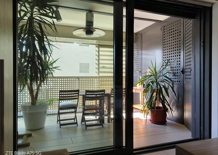 아파트 Big Modern Open Space With Terrace *